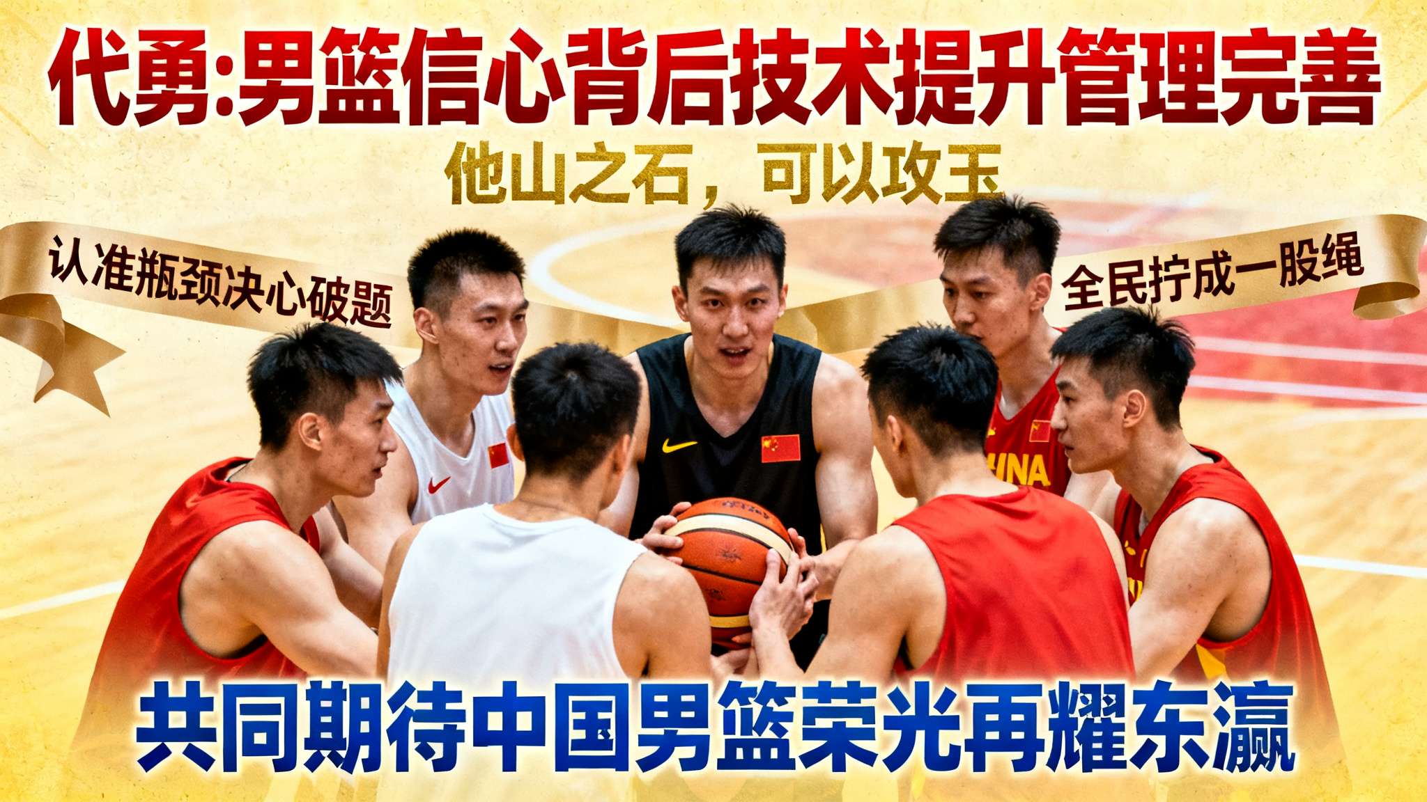 代勇:男篮技战术有缺陷 问鼎亚洲需2人发挥 结语
关注 “代勇:男篮信心背后技术提升管理完善”等关键词,不难发现实现霸主回